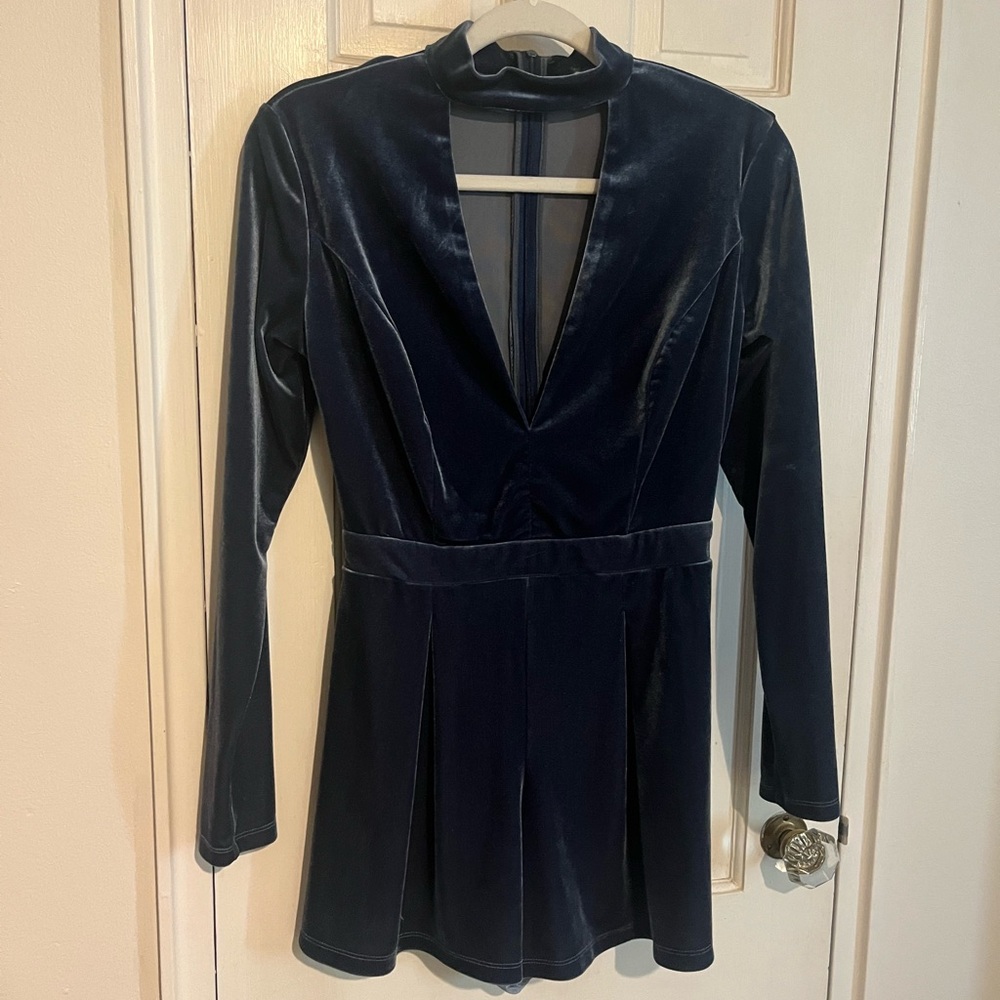 Velvet romper